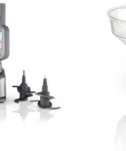 Ninja NF701 Professional XL Food Processor, 1200 Peak-Wattage & Dough. 12-Cup Processor Bowl, Feed Chute/3-Part Pusher, 2 Blades & 2 Discs, Silver & XSKBWLNBWL Professional XL Food Processor