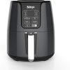 Ninja DZ201 Foodi 8 Quart 6-in-1 DualZone 2-Basket Air Fryer with 2 Independent Frying Baskets, Match Cook & Smart Finish to Roast, Broil, Dehydrate & More for Quick, Easy Meals, Grey 3