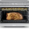 Ninja Double Stack XL Countertop Oven & Air Fryer, 12-in-1, Flexdoor, FlavorSeal, SMART FINISH with DualZone Technology, Countertop Oven, Air Fryer, Bake, Broil, Reheat, Pizza, Stainless Steel, DCT601 (Renewed) 4