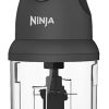 Ninja Food Chopper Express Chop with 200-Watt, 16-Ounce Bowl for Mincing, Chopping, Grinding, Blending and Meal Prep (NJ110GR) 4