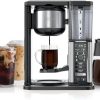 Ninja Specialty Coffee Maker, Hot & Iced Coffee, 6 Brew Styles, 8 Sizes, Small Cup to Travel Mug, 10-Cup Carafe, Fold-Away Frother, Permanent Filter, Removable Reservoir, Stainless Black, CM405A 3