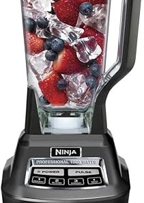 Ninja Mega Kitchen System Blender/Food Processor, Black