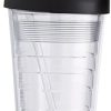 Ninja Coffee Bar 18-Ounce Double-Wall Tritan Hot & Cold Tumbler with Sip & Straw Lid