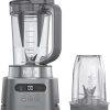 Ninja Personal Blender for Shakes, Smoothies, Food Prep, and Frozen Blending with 700-Watt Base and (2) 16-Ounce Cups with Spout Lids (QB3000SS) 3