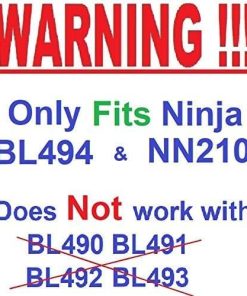 Ninja 72oz Pitcher with Blade Locking Lid Kit for AMZ012BL NN210 NN210C NN210Q Compact 4-in1 Blender System 2