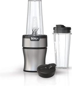 Ninja BN300C, Personal Nutri-Blender With Ice-Crushing Technology, Black/Silver, 700W