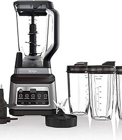 BN801 Professional Kitchen System, 1400 WP, 5 Functions with Auto IQ, 72-oz. Pitcher, 64-oz. Processor Bowl, (4) 24-oz. To-Go Cups