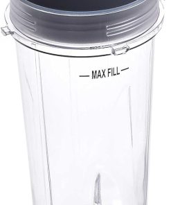 Noa Store Ninja Ultima & Professional Series Nutri Blender Cup - 16 oz Single Serve To Go Cup with Lid / 3 inch Diameter