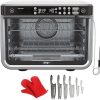 Ninja Prestige Smart XL with Pro Cook System 10-in-1 Air Fry Digital Countertop Convection Toaster Oven with Air Fry, Broil & Bake, Pro Cook Thermometer, 1800 Watts, Stainless Steel, DT551 (Renewed) 4
