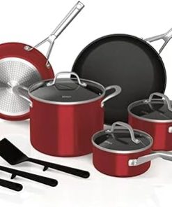 Ninja Foodi NeverStick 11-Piece Cookware Set, Guaranteed To Never Stick, C19600