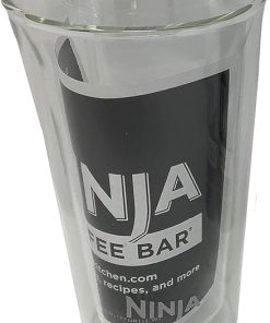 Ninja Genuine 12oz Double-Wall Thermo Insulated Tumbler Clear Glass Coffee Tea Cup For Cafe Bar Maker Forte Brew