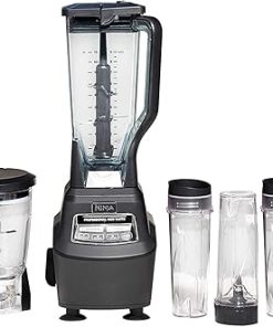 BL770 Mega Kitchen System, 1500W, 72-oz Pitcher, 64-oz. Processor Bowl, (4) Four 16-oz. To-Go Cups