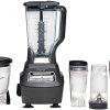 Ninja Professional Plus Food Processor 850-Watts With Auto-iQ Preset Programs Chop Puree Dough Slice Shred With a 9-Cup Capacity and a Silver Stainless Finish (BN600C) – Canadian Version (Renewed) 4