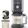 Ninja CREAMi Deluxe 11-in-1 Ice Cream and Frozen Treat Maker for Ice Cream, Sorbet, Frozen Drinks & More, with (2) XL Family Size Pint Containers, NC501C (Canadian Version) 3