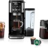 Ninja | Drip Coffee Maker | DualBrew Pro Hot & Iced Coffee Machine | Use with K-Cup Coffee Pods | 3 Brew Styles (Classic, Rich, & Iced) | 60oz Removable Reservoir & Dishwasher Safe | Black | CFP101 4