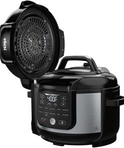 Ninja OS301/FD305CO Foodi 10-in-1 Pressure Cooker and Air Fryer with Nesting Broil Rack, 6.5-Quart Capacity, and a Stainless Finish (Renewed) 2