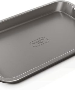 Ninja B30013 Foodi NeverStick Premium 9 inch x 13 inch Baking Sheet, Nonstick, Oven Safe up to 500⁰F, Dishwasher Safe, Grey