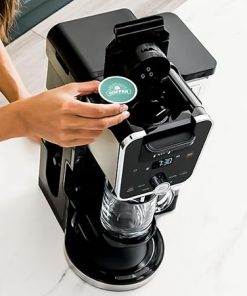 Ninja CFP451CO DualBrew System 14-Cup Coffee Maker, Single-Serve Pods & Grounds, 4 Brew Styles, Built-In Fold Away Frother, 70-oz. Water Reservoir & Carafe, Black (Renewed) 2