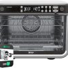 Ninja SL400 DoubleStack XL 2-Basket Air Fryer, Cooks 4 Foods at Once, Compact Design, 10 QT, 4-in-1, Smart Finish & Match Cook, Air Fry, Broil, Bake, Easy Meals, Easy Clean, Grey (Renewed) 3
