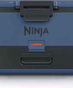 Ninja FB151BL FrostVault 50qt Hard Cooler with Dry Zone, Integrated Fridge-Temp Dry Storage Drawer, Premium Heavy-Duty Insulated Cooler, Keeps Ice for Days, Lakeshore Blue