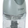 Ninja QB1004 Blender/Food Processor with 450-Watt Base, 48oz Pitcher, 16oz Chopper Bowl, and 40oz Processor Bowl for Shakes, Smoothies, and Meal Prep,Black 4