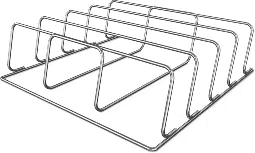 Ninja XSKGRIDLXL Woodfire Premium Griddle Plate & XSKCOVERXL Woodfire Premium Grill Cover Pro & XSKRACKXL Woodfire Rib Rack