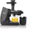 Ninja JC150 NeverClog Cold Press Juicer, Powerful Slow Juicer with Total Pulp Control, Countertop, Electric, 2 Pulp Functions, Dishwasher Safe, 2nd Generation, Silver (Renewed) 4