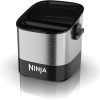 Ninja Luxe Café Knock Box, Accessories for Espresso Machine, Easy & Mess-Free Puck Disposal, Coffee & Espresso Grounds, Non-slip Base, Removable Bar, Holds 10 Double Shot Pucks, XSKKNOCKBOX