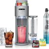 Ninja Thirsti Drink System, Soda Maker, Create Unique Sparkling & Still Drinks, Personalize Size & Flavor, Carbonated Water Machine, 60L CO2 Cylinder & Variety of Flavored Water Drops, Black WC1001 3