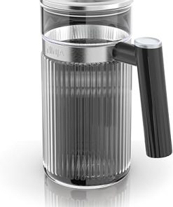 Ninja Luxe Café 28 oz. Shareable Pitcher, for Espresso and Coffee, Glass Carafe, Hot or Iced, Espresso Machine Accessories, XSKSHRBLEPTCHR