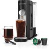 Ninja PB040C Single Server Coffee Maker, Compatible with 62oz K-Cup Pods, Iced Coffee Reservoir, Black