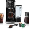 Ninja Drip Coffee Maker With K Cup Combo, DualBrew Pro Specialty Coffee System, Coffee Machine Compatible with K-Cup Pods, 12 Cup Single Serve Coffee Makers with Paper Filter, CFP301 4