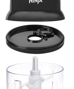 Ninja NJ100GR Express Chop Manual Food Processor for Chopping Mincing Pureeing Vegetables and other Ingredients 16-Ounces Gray 2