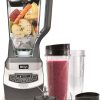 Ninja BN400C, Personal Nutri-Blender Pro with Auto-iQ Technology, Silver, 1000W 4