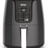 Ninja Crispi 4-in-1 Portable Glass Air Fryer Cooking System, 4QT & 6 Cup Glass Containers with Storage Lids, Easy Meals, Microwave, Freezer & Dishwasher Safe, Air Fry, Bake & More, Cyberspace, FN101GY 3