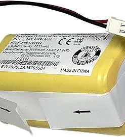 Ninja Genuine Shark 14.4V 3000mA 43.2Wh Li-ion Cylindrical Rechargeable Battery RVBT85002 for ION IQ AI Robot Vacuum, 2-pin Yellow 2