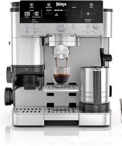 Ninja Luxe Café Premier Series, Espresso Machine, Drip & Cold Brew Coffee Maker, Built-in Grinder, Assisted Handling, Hands-free Frother, Dairy or Non-Dairy 2