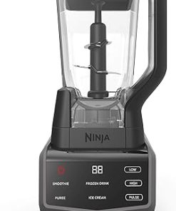 Ninja Smart Screen Blender with 1000-Watt Base, 4-Auto-iQ Programs, Touchscreen Display, Total Crushing Pitcher, (CT650), Black