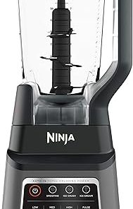PNAEUT Ninja Professional Plus Blender with Auto-iQ, Black/Grey, 72oz (BN701C)