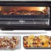 Ninja Foodi 9-in-1 Digital Oven Air Fry, Air Roast/ Broil, Bake, Bagel, Toast, Dehydrate, Keep Warm, and Reheat – Stainless Steel 3