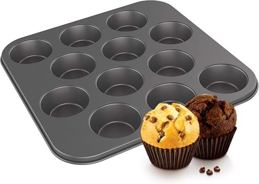 Ninja 12 cup Muffin Pan, Medium, Grey