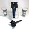 Genuine Ninja 43oz (6-Cup) Glass Carafe w/ 2-Pack 12oz Double-Wall Thermal Tumbler for CF085 CF086 CF087 CF020 CF021 Coffee Maker Bar Brewer