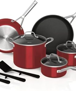 Ninja Foodi NeverStick 11-Piece Cookware Set, Guaranteed To Never Stick, C19600