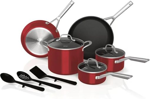 Ninja Foodi NeverStick 11-Piece Cookware Set, Guaranteed To Never Stick, C19600