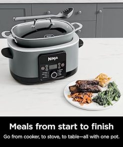 Ninja MC1001 Foodi Possible Slow Cooker PRO Multi-Cooker (Renewed) Bundle with 2 Year Enhanced Protection Pack 2