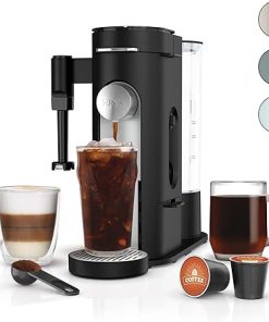 Ninja | Coffee Maker | Single Serve |Brew with Coffee Pods & Grounds| Compatible with K-Cup Coffee Pods | 4 Brew Styles, up to 24oz Cup Sizes & 56oz Removable Reservoir | Black | PB051