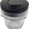 Ninja Kitchen Systems 72 oz XL Pitcher Locking Lid – Auto IQ only Fits Auto IQ Blenders and Pitchers with EXTENDED POUR SPOUT ONLY – NEW MODELS ONLY 4