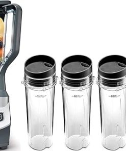 660BL Professional Smoothie and Food Processing Blender, 1100-Watt - 3 Functions - 72oz Blender Pitcher & 4 ToGo Cups