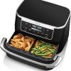 Ninja AF080 Mini Air Fryer, 2 Quarts Capacity, Compact, Nonstick, with Quick Set Timer, Grey 3