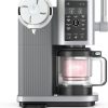 Ninja NC301 CREAMi Ice Cream Maker, for Gelato, Mix-ins, Milkshakes, Sorbet, Smoothie Bowls & More, 7 One-Touch Programs, with (2) Pint Containers & Lids, Compact Size, Perfect for Kids, Silver 3
